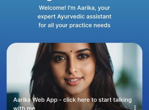 arika- new ayurveda assistant