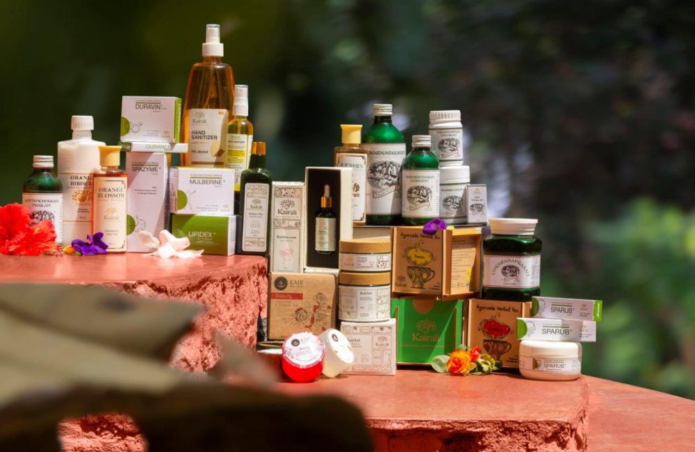 kairali ayurvedic products featured in news