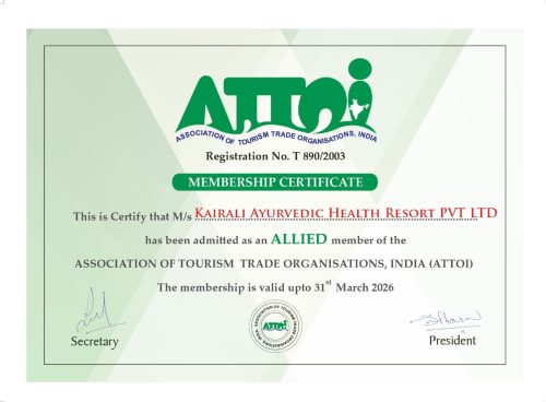 Kairali Ayurvedic Health Resort Joins ATTOI: Strengthening Wellness Tourism in India