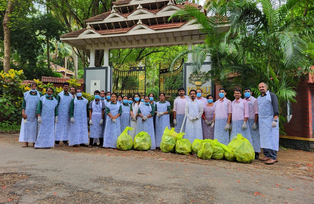 Cleaning drive held at Kairali on world environment day