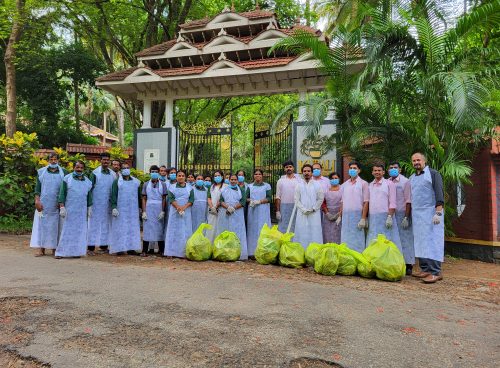 Cleaning drive held at Kairali on world environment day