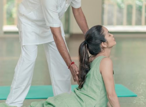 yoga sessions during work hours at Kairali