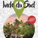 Cover of Petit Futé 2026–2027 South India Travel Guide featuring Kerala houseboats and coconut palm trees.