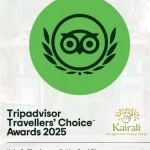 Kairali The Ayurvedic Healing Village wins Tripadvisor Travellers’ Choice Award 2025 for excellence in Ayurveda and wellness retreats.