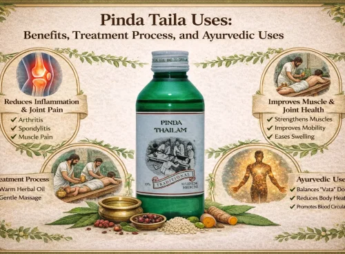 Pinda Taila ayurvedic uses for pain relief, inflammation, and traditional therapy