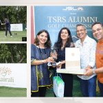 Winners receiving awards at TSRS Alumni Golf Championship sponsored by Kairali Ayurvedic Group, celebrating performance, wellness, and achievement