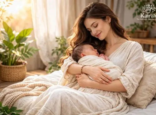 Expert postpartum care in Ayurveda for recovery, diet, and healing support