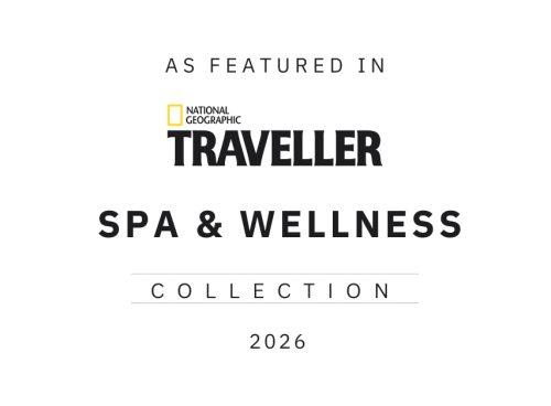 As Featured in National Geographic Traveller Spa & Wellness Collection 2026 badge
