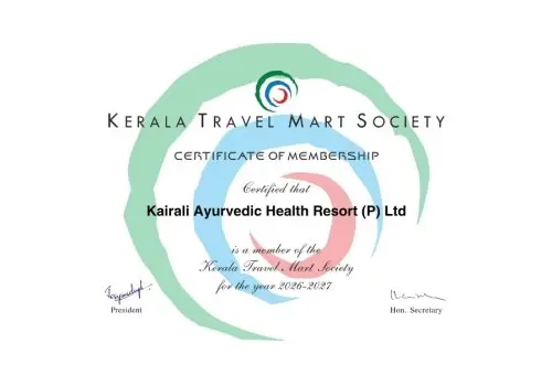 Elegant woman in traditional saree representing Kerala’s cultural hospitality and wellness tourism experience