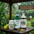 Kairali Spaliv, Kumaryasavam and Chandraprabha Gulika featured for Ayurveda for monsoon digestion during the rainy season.