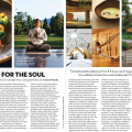 Condé Nast Traveller feature on Ayurvedic food and wellness retreats in India, including Kairali, The Ayurvedic Healing Village.