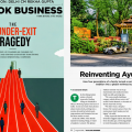 Kairali Outlook Business feature titled Reinventing Ayurveda in the August 2026 issue