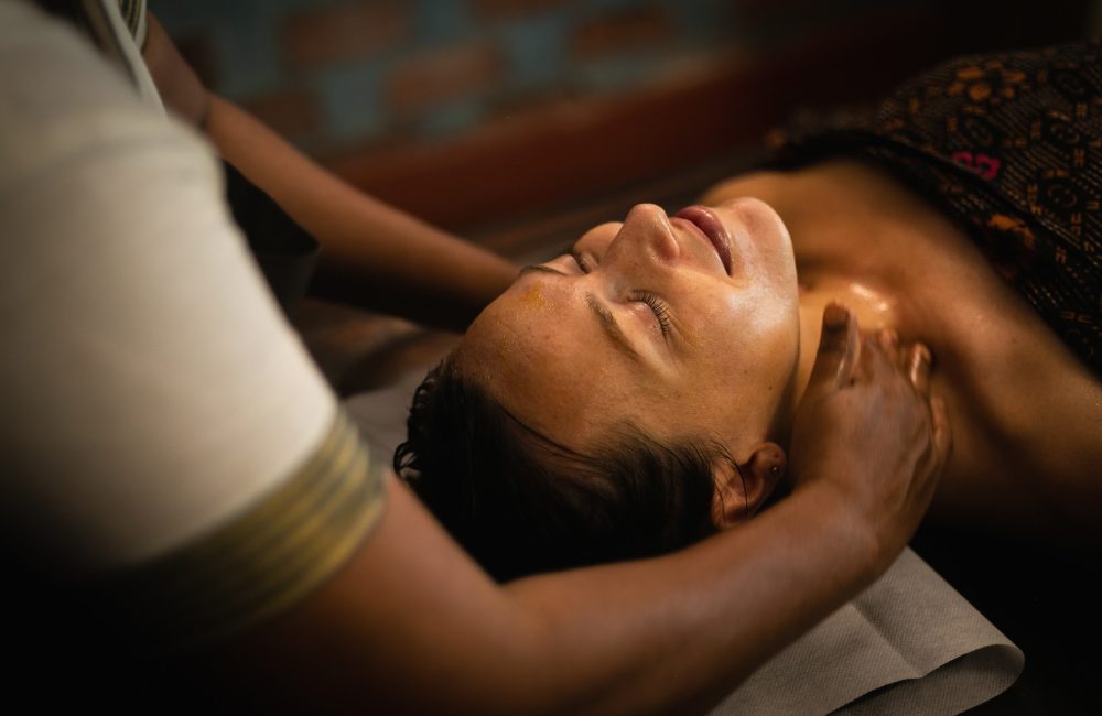 Ayurveda for a Healthier Tomorrow through traditional Ayurvedic oil therapy and personalised care.