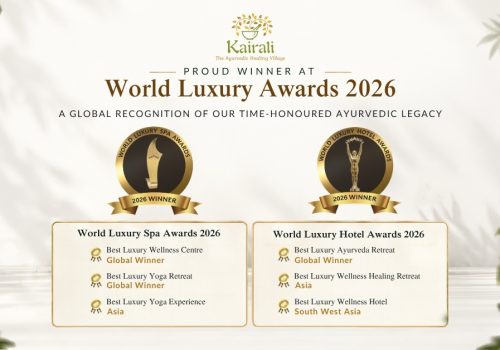 Kairali World Luxury Awards 2026 announcement featuring six honours at the World Luxury Hotel and Spa Awards, including three Global Winner titles.